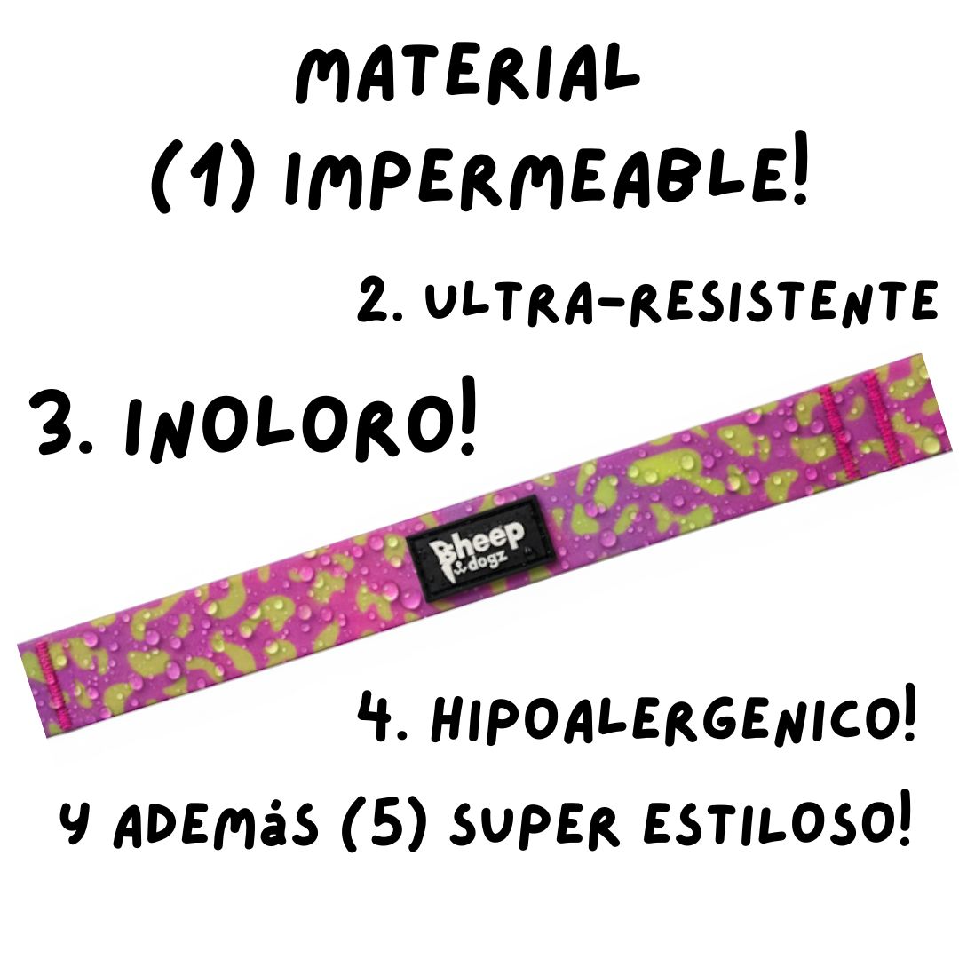 Collar Impermeable Leopardo