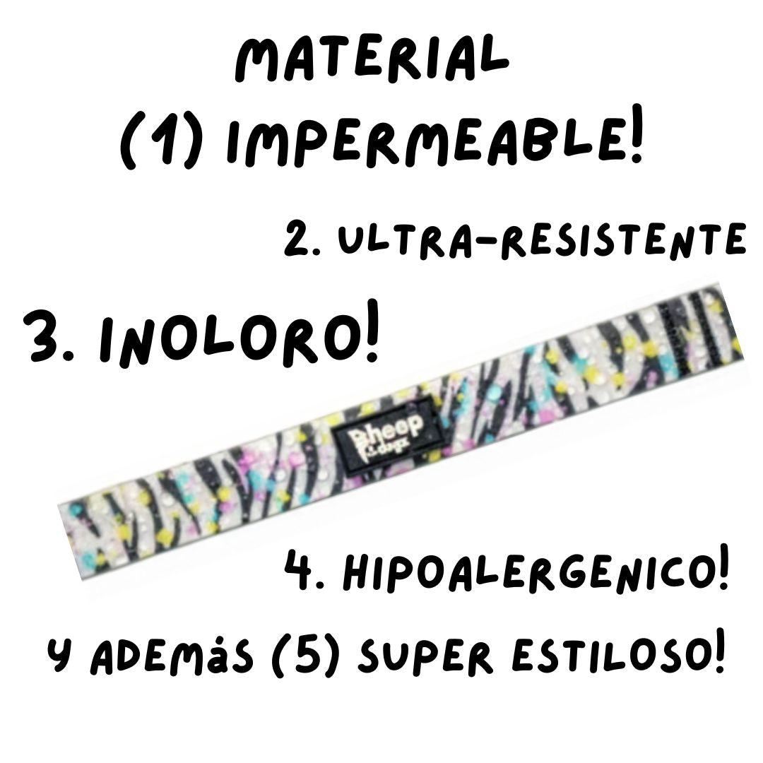 Collar Impermeable Zebra