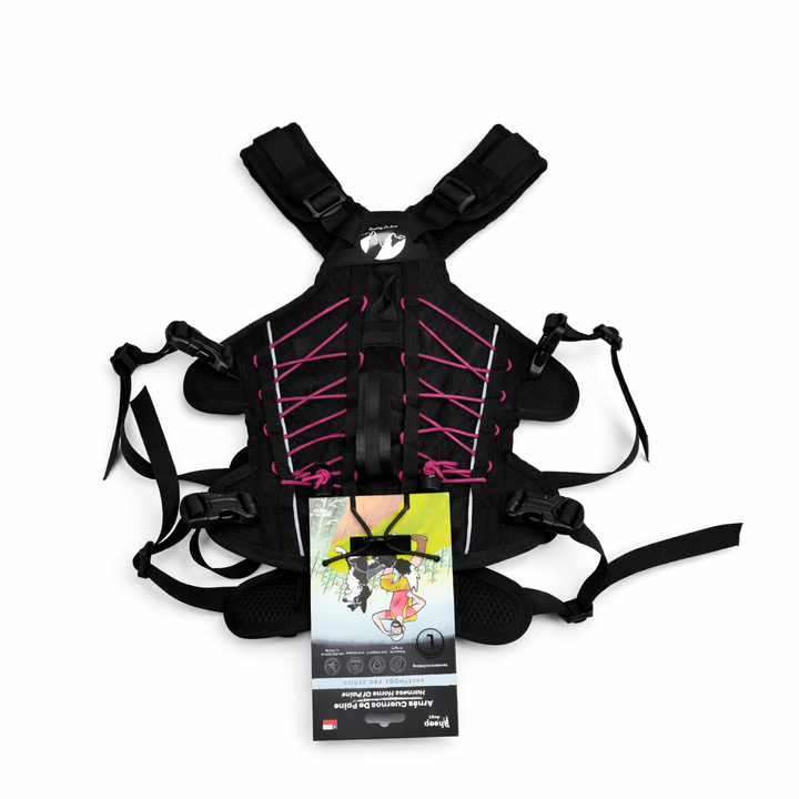 Arnés Anti Escape Perro / Cuernos del Paine Morado/ Sheepdogz®