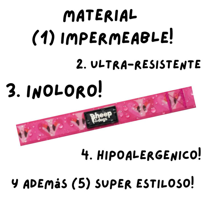 🦩Collar Impermeable Flamenco🦩