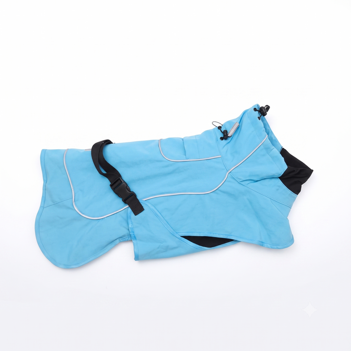Impermeable para perros Windhook — Celeste