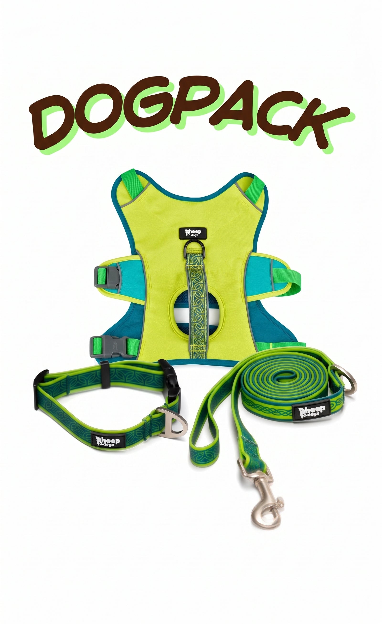 Pack para perros: arnés, collar y correa — Chagual
