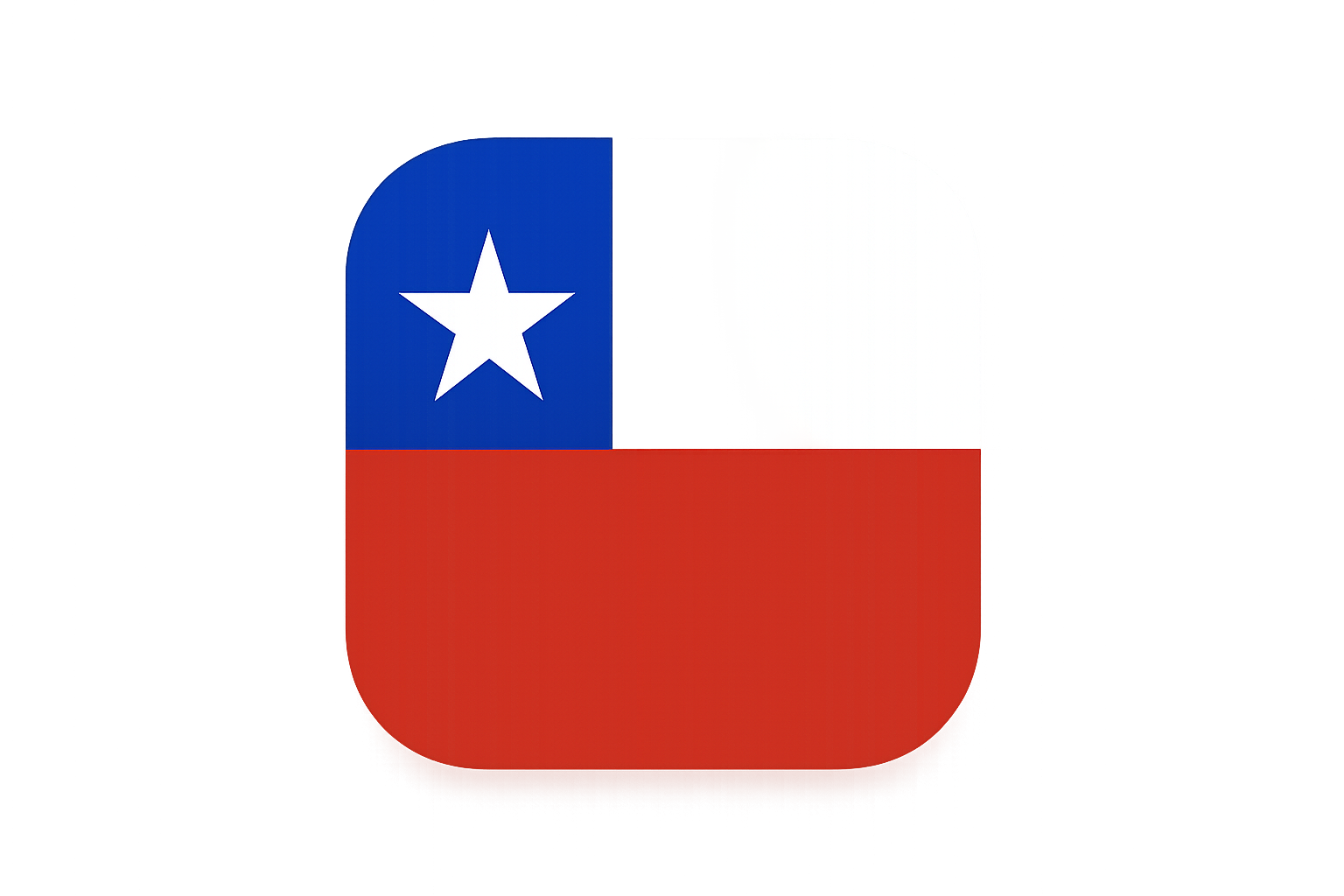 Hola porfavor como icono de celular, pero sin caras, sólo la bandera