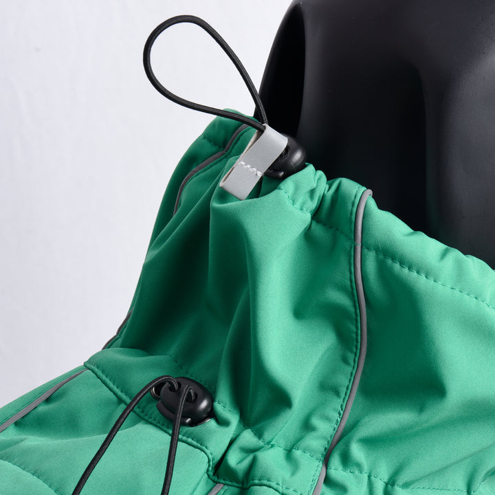 Impermeable Perro Windhook Verde - Sheepdogz®